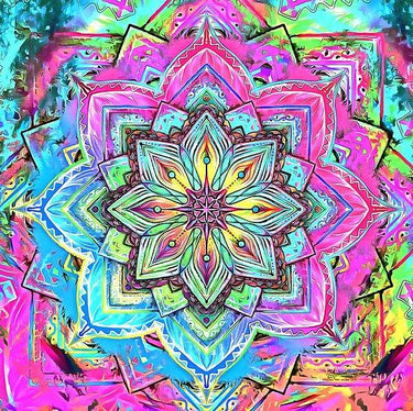 Mandala Diamond Painting Kit - DIY Mandala-24